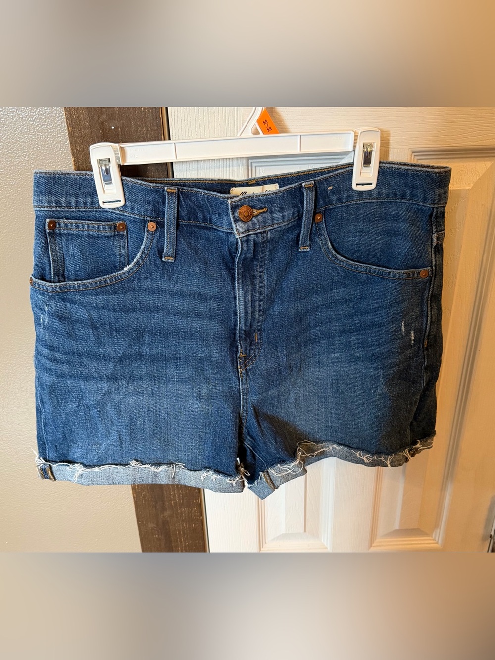 Madewell Women’s Blue Denim Cutoff Shorts